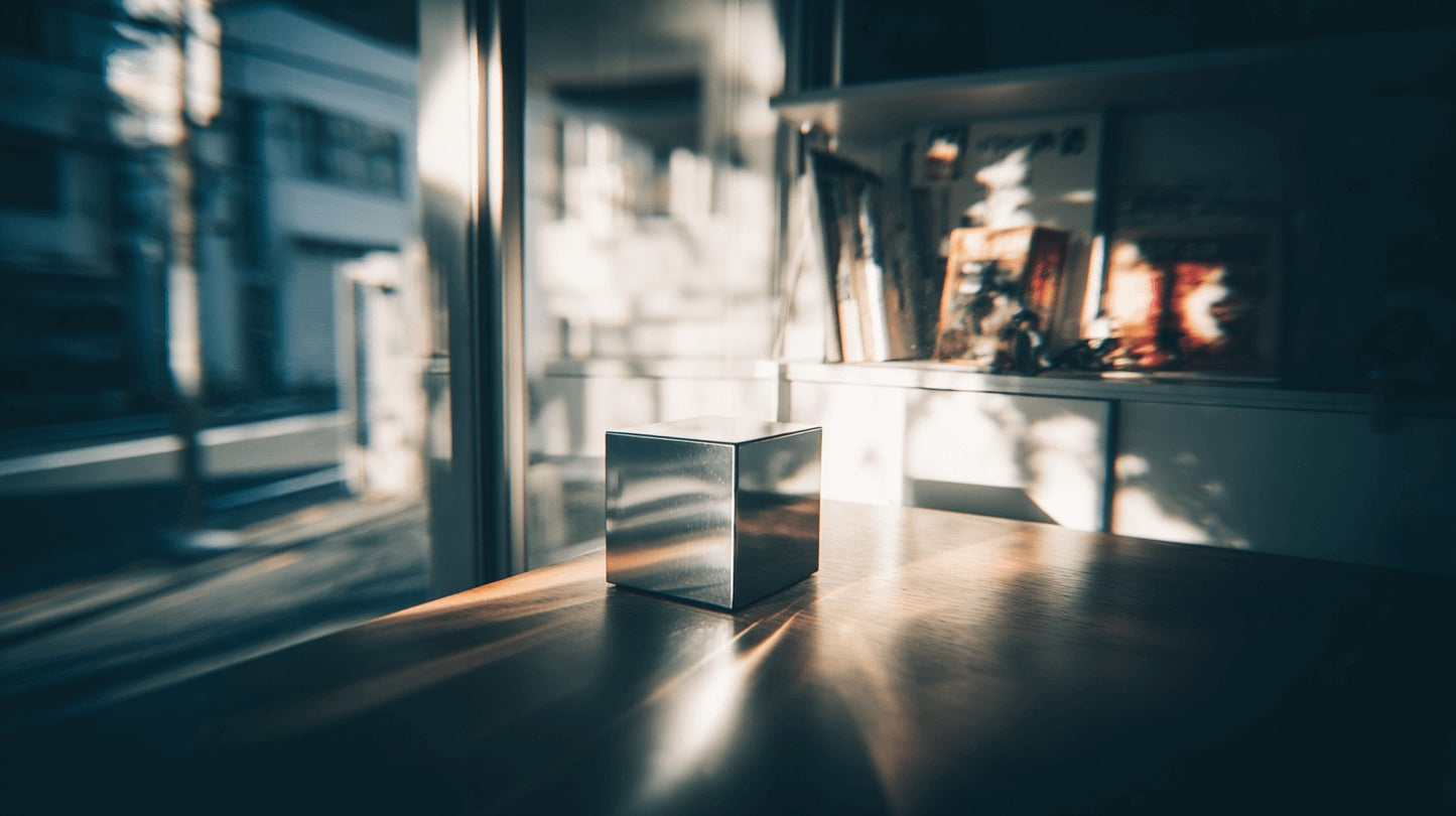 1.5" Tungsten Cube + 360° Rotating Base